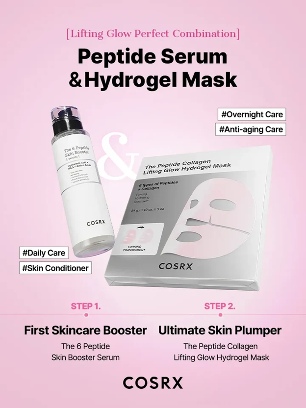 The Peptide Collagen Lifting Glow Hydrogel Mask