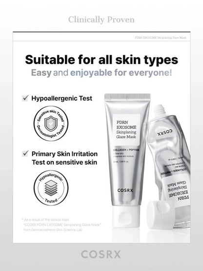 PDRN Exosome Skinplaning Glaze Mask